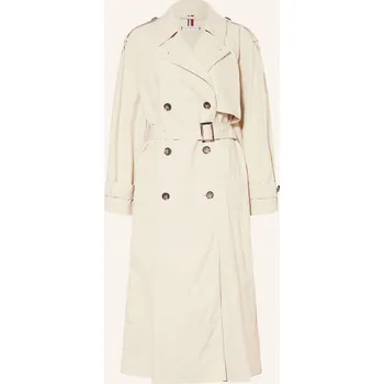 Dámský kabát Tommy Hilfiger Dámský Trenčkot, krémová, 40