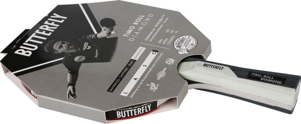 Pálka BUTTERFLY Boll Diamond konkávní (FL)