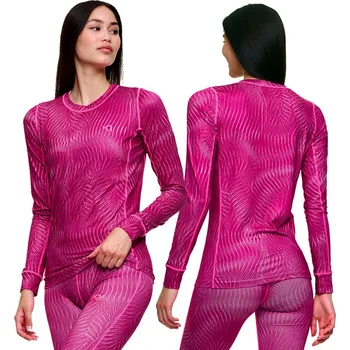 Dámské tričko Kari Traa FANTASTISK LS 622928 růžová S