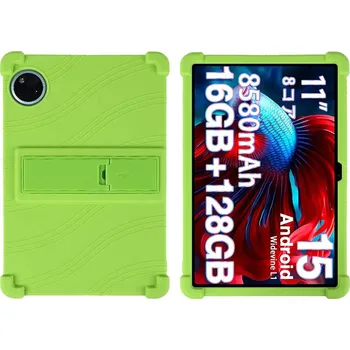 Pouzdro na tablet VSECHNONAMOBIL 109578 WAVE Silikonový obal pro Doogee U11 Pro zelený