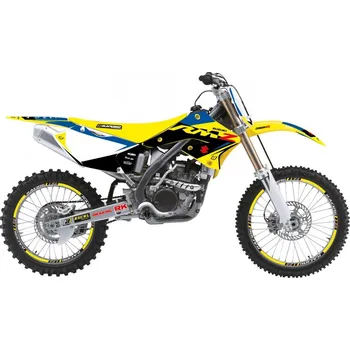 Osvětlení pro motocykl BLACKBIRD sada samolepek (dýhy) SUZUKI RMZ 250 04-06 DREAM 5 barva světle modrá žlutá černá (BLACKBIRD sada samolepek (dýhy) SUZUKI RMZ 250 04-06 DREAM 5 barva světle modrá žlutá černá)