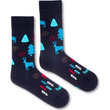 Dámské ponožky Ponožky Sváteční les S (35-38)