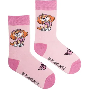 Dámské ponožky Dětské ponožky Feetee Paw Patrol Skye XS (19 - 22)