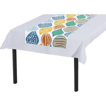 Jednorázový ubrus Středový pás 30x140 cm LINEDA cihlový