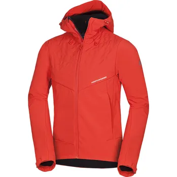 Pánská softshellová bunda Northfinder Pánská softshellová bunda zateplená MARQUIS, oranžová, 159205