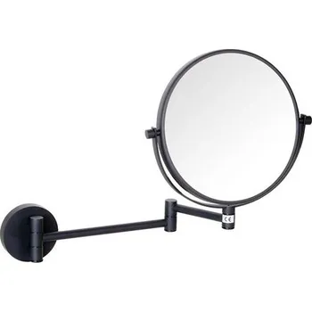 Bemeta Dark Kosmetické zrcátko průměr 200 mm, na rameni, 3x zvětšující, černá