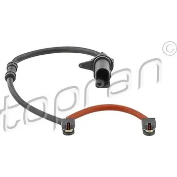 Brzdová destička Výstražný kontakt, opotřebení obložení TOPRAN 638 959