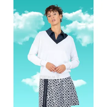 Dámský svetr Dámský svetr Sportalm Regatta 450150 Eucalyptus Mist