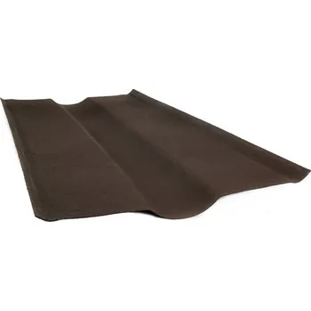 okap Úžlabí asfaltové Onduline hnědé 485×1 000 mm