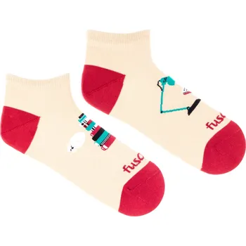 Dámské ponožky Kotnikové ponožky Knihomol letný S (35-38)