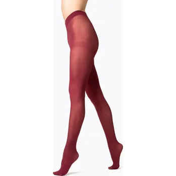 Dámské punčochy Neprůhledné punčocháče Feetee burgundi 3