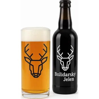 Pivo Božídarský Jelen 0,5 l PLECH