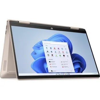 Notebook HP Pavilion x360 14-ek1011nc/ i3-1315U/ 8GB DDR4/ 512GB SSD/ Intel UHD Graphics/ 14"FHD,touch/ W11H/ zlatý