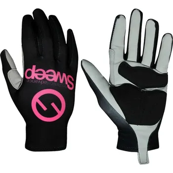 Rukavice SWEEP SGL005 - černá/růžová L