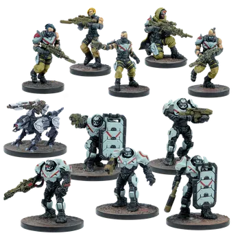 Desková hra Mantic Games Deadzone Enforcer Insurgence Protocol Starter