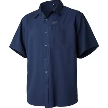 Rybářské oblečení GEOFF ANDERSON - Košile s krátkým rukávem Ezmar Light Modrá vel. 3XL