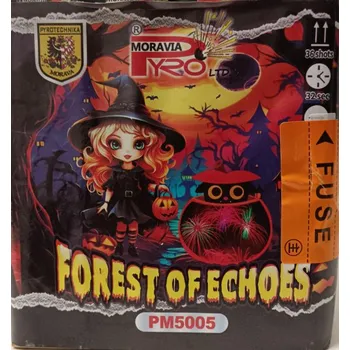 Zábavní pyrotechnika PyroMoravia Baterie 36 ran Silent FOREST OF ECHOES - baterie 36ran PM5005