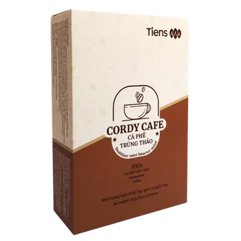 Káva TIENS Káva s Kordycepsem 15g x 12 sáčků