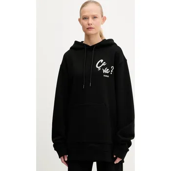 Pánská mikina Bavlněná mikina HUGO Dejandra_2 50545201 černá 99X, vel. M