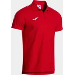 Bavlněné POLO triko s límečkem JOMA OLIMPIADA červeno bílé Velikost: 4XS