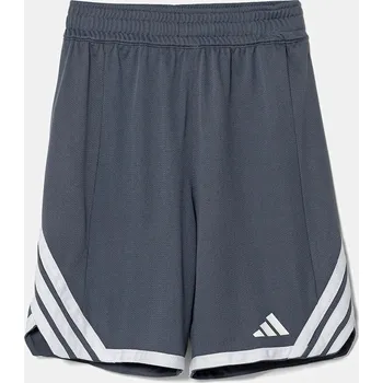 Chlapecké kraťasy Dětské kraťasy adidas Originals šedá barva, s aplikací, nastavitelný pas, JM5128 90X, vel. 116