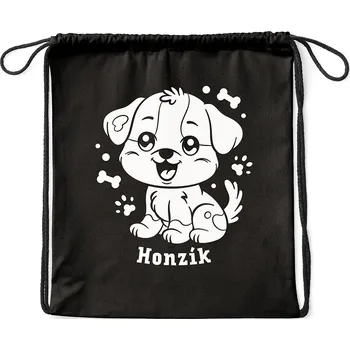 Městský batoh Vak Pejsek se jménem Barva: Černá