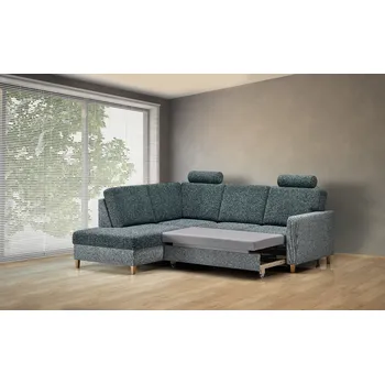 Sedací souprava FAGUS Rohová sedací souprava SANDRA - AKČNÍ VARIANTA PROVEDENÍ: 3 sedák s ÚP + roh + příst. ÚP - kateg.0