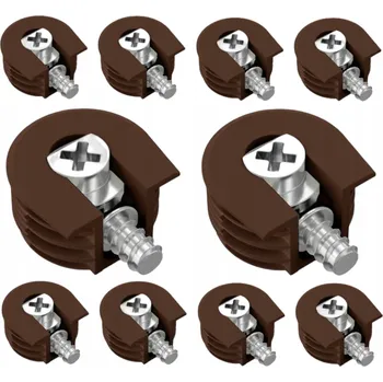 Interex Police excentr s táhlem 20 mm / Hnědá - 10ks