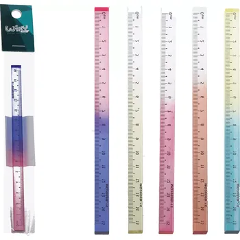 pravítka Pravítko 3D barevné 15 cm