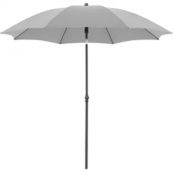 Slunečník Slunečník se středovou nohou Doppler ACTIVE 210 cm, světle šedá DP475586827