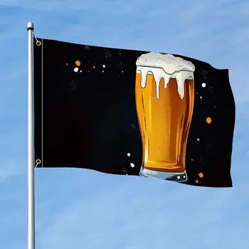 Vlajka BAF Pivní vlajka Užívejte píva 150 x 90 cm