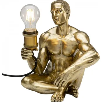 Lampička KARE Design Stolní lampa Nude Man Sit 32cm