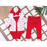 3-dílná dětská tepláková souprava mikina, tepláky, body Minnie 74/80