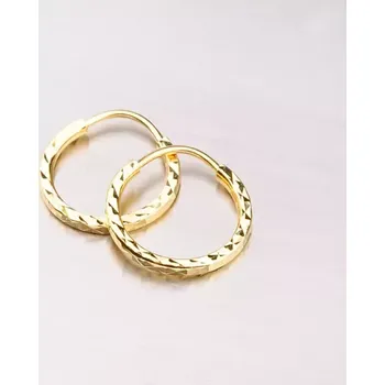 Náušnice Goldex 113-1452 Žluté zlato