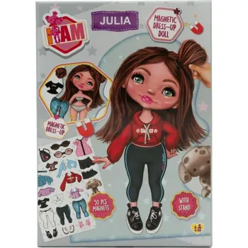 Puzzle Canenco Panenky oblékací magnetické I am Julia