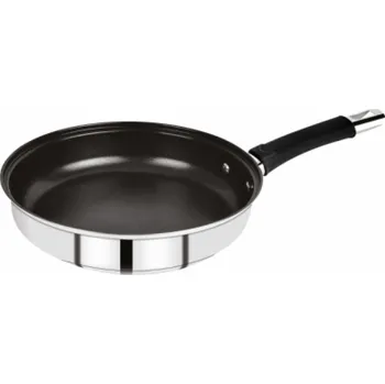 Pánev Pánev s nepřilnavým povrchem BASTER 28 cm nerez BGEU-5503