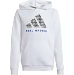 Adidas Dětská mikina REAL MADRID Graphic white velikost: 128