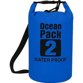 Vodácký pytel SURTEP, s. r. o. Vodotěsný vak Ocean přes rameno Barva: Tmavě Modrá, Objem: 2l