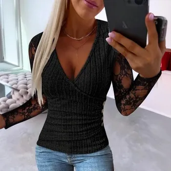 Dámská halenka BF129 Barva: Černá, Velikost: M