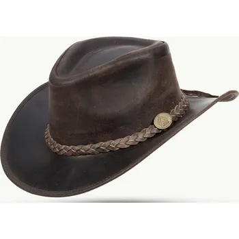 Klobouk Scippis Australský klobouk kožený - FITZROY Velikost: 57 cm (M)