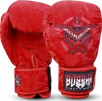Boxerské rukavice Boxerské rukavice Buddha Army - Red Velikost: 14oz