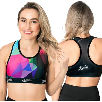 Podprsenka Drexiss sportovní podprsenka shapes colours L