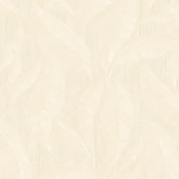 Tapeta Zambaiti Parati Luxusní vliesová tapeta na zeď, krémová, listy, Z20118, Casa Chic, Zambaiti Parati, velikost 10,05 x 0,53 m