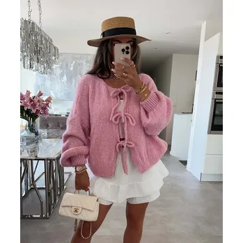 Dámský svetr Dámský svetr BF045 Barva: Růžová, Velikost: S