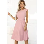 Dámské šaty NUMOCO LILA 311-19 PUDROVĚ RŮŽOVÁ M
