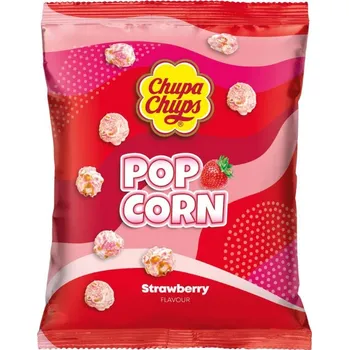 Bonbon Perfetti Van Melle Chupa Chups Popcorn Strawberry 135g
