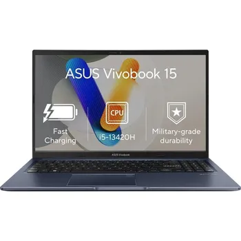 Notebook ASUS NTB Vivobook 15 (X1502VA-NJ596W), i5-13420H, 15.6" 1920 x 1080, 8GB, 512GB SSD, Intel HD, W11 Home, Blue