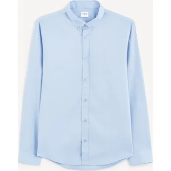 Pánská košile Celio Košile slim Gaop 1139850 Modrá S