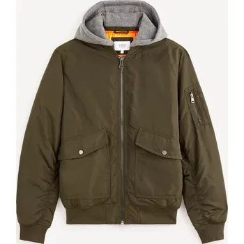Celio Bunda bomber s kapucí Fujameshoo 1131000 Khaki S