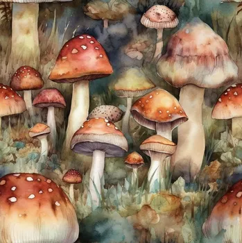 Úplet Houby (E) (Top kvalitní úplet Bella digitisk)